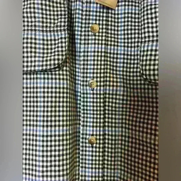 NWT Braeval men’s size M Tiera button down with pocket square - Picture 5 of 12